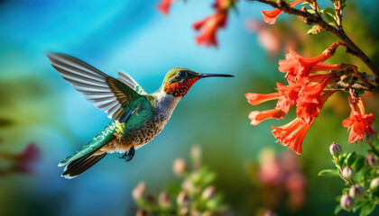 A Hummingbird's Flight