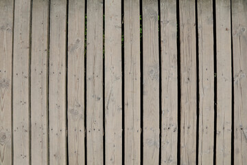 close up decorative background of old wooden bridge floor .Old wood textures, abstract backgrounds.
