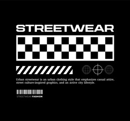 Streetwear, Urban Style, Hip Hop, Text Slogan. Vector Pattern Design. for Screen Printing T-shirts, Jackets, Or Posters.