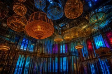 Obraz premium interior of the church