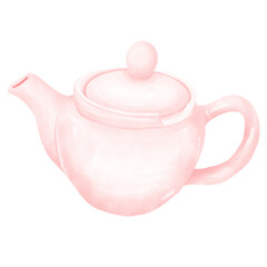 pink teapot