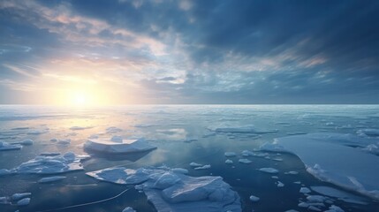 Arctic Sea Landscape