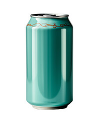 A Photorealistic Aluminum Can on White Background