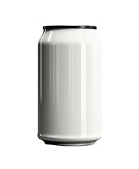 A Photorealistic Aluminum Can on White Background