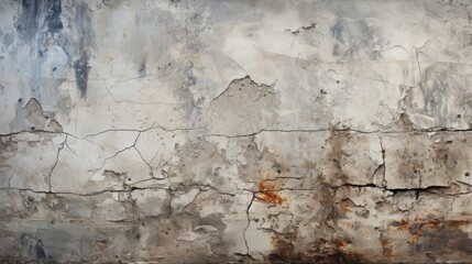 A gritty, weathered wall holds the secrets of time and the stories of those who have passed by