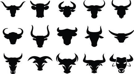 Cow and bull head icons © Smix Ryo 