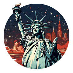 Statue of Liberty - Sticker