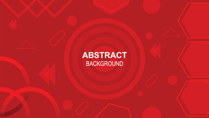 Red Modern abstract background  design 