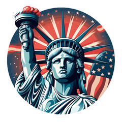 Statue of Liberty - Sticker