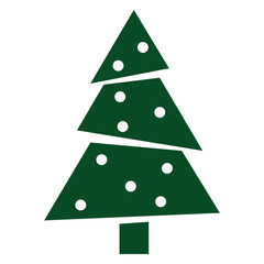 Christmas tree for celebration, the tree for decoration on Christmas