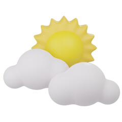 Sunny Day 3D Icon