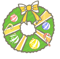 R:もっとメルヘンなクリスマス☆クリスマスリース③