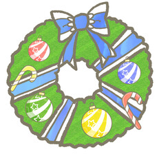 R:もっとメルヘンなクリスマス☆クリスマスリース⑥
