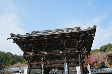 Hasedera Temple in Nara, Japan - 日本 奈良 長谷寺  仁王門