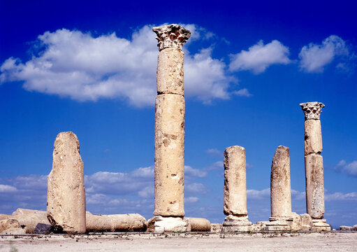 Ruins of the church at Umm Qais, Jordan