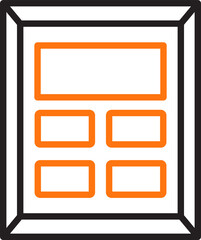 Calculator Line Icon
