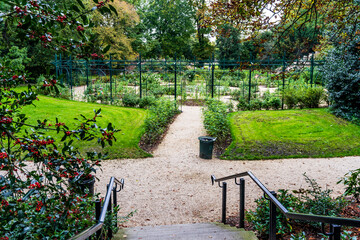 The Iveagh Gardens designed in mid-19th century by Ninian Niven, Dublin, Ireland