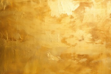 A painting of a yellow and brown background