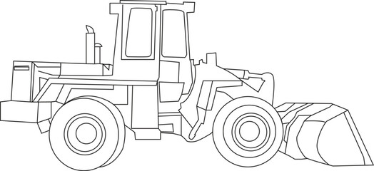 Constraction vehicles coloring book