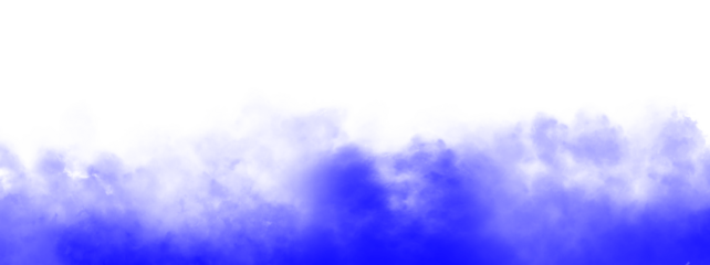 Blue color smoke fog on isolated background. Texture overlays. Design element. vector cloudiness, Template fog. Vector illustration