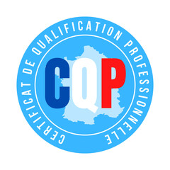 Symbole CQP certificat de qualification professionnelle	
