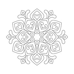 Serenitys embrace mandala design vector file