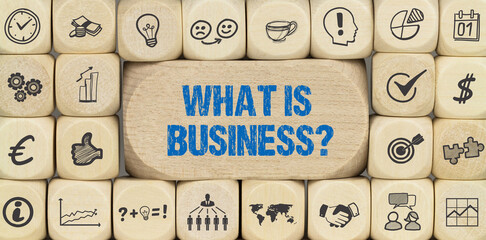 What is Business?	 - obrazy, fototapety, plakaty
