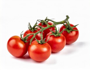 Isolated tomato infront of white background