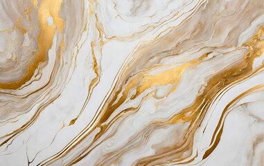 Marble abstract painting, marbled style