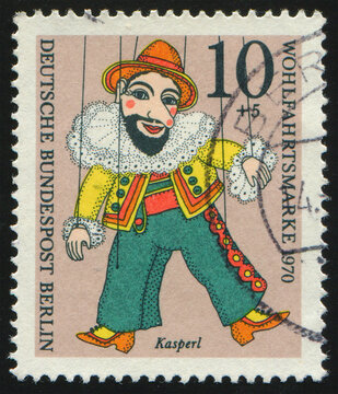 Kasperl (Kasperle, Kasper) a famous traditional puppet character from Austria, German-speaking Switzerland, and Germany