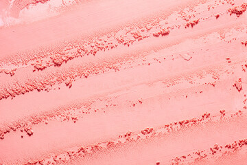 Pressed powder or blusher textured background - obrazy, fototapety, plakaty