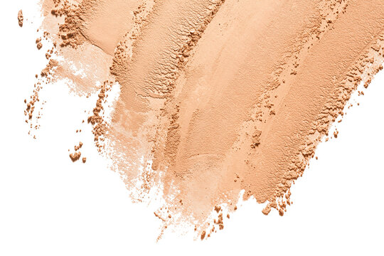 Blusher or bronzer palette scatches texture pressed background