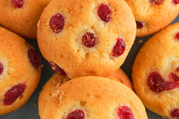 Crumbly homemade cookies with filling.