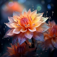 Very nice flowers inside image Generative AI