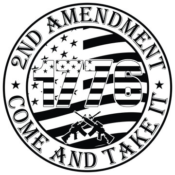 2nd Amendment Come And Take It t-shirt Design,gift Vetaran t-shirt design