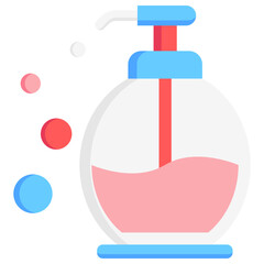 soap multi color icon, for woman and beauty theme