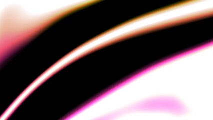 Abstract fluid 3d render holographic iridescent neon curved wave in motion dark background. Gradient design element for banners, backgrounds, wallpapers and covers.