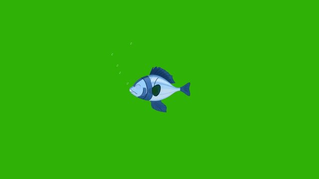 Animated Fish in Underwater Fantasy