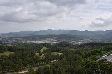 Fototapeta na wymiar Scenery of Gyeongju, Korea