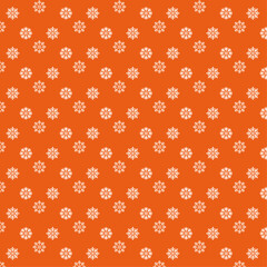 Christmas pattern with snowflakes for wrapping gifts