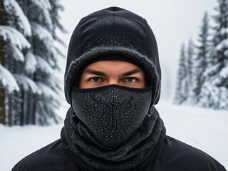 Brave the Cold Insulated Balaclavas for Extreme Weather. AI Generated.