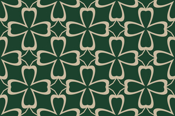 Shining illustration with lines on abstract template. Luxury Geometric Pattern with art deco ornament. A seamless background.