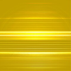 Abstract neon line art yellow color warped diagonal striped background