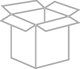 Box packaging drawing product line design and design.
