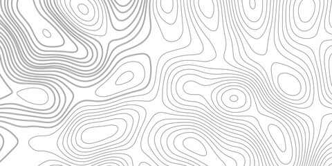 Black on white contours vector topography stylized height of the lines. The concept of a conditional geography scheme and the terrain path. 