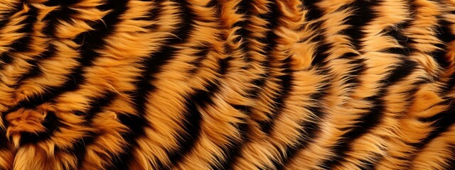 Striped Tiger fur background