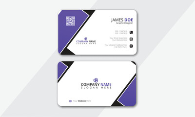Luxury business card design template, Modern Creative And Clean Business Card Design Template.