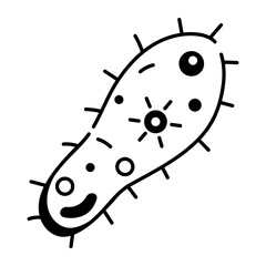 Latest linear icon of archaea