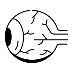 Check out retina outline icon 