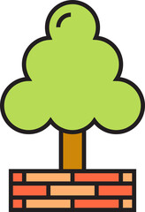 Garden Tree Icon
